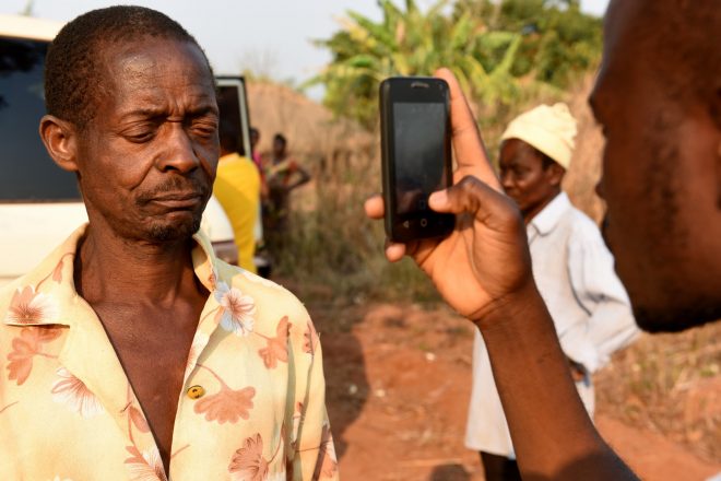 Leprosy detection team uses mobile skinapp in Mozambique