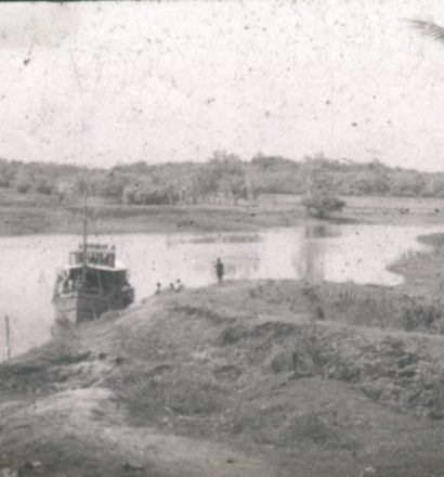 The hospital boat of Dick Leiker