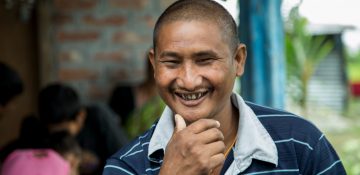Meet person affected by leprosy Gobal from Nepal                