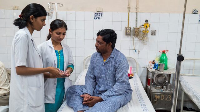 Local leprosy doctors in India
